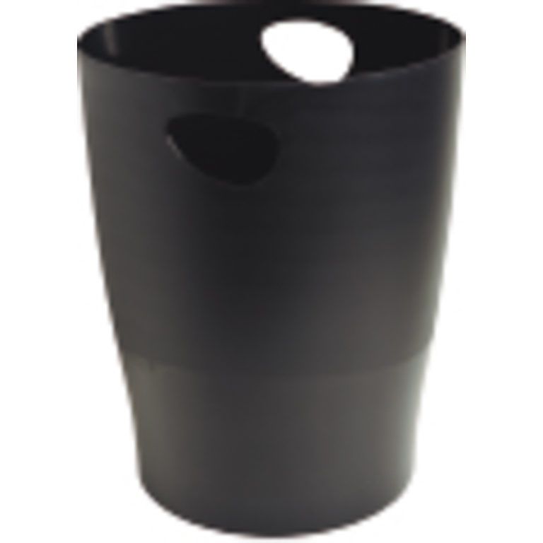 PAPELERA EXACOMPTA ECOBIN 15L COLOR NEGRO

