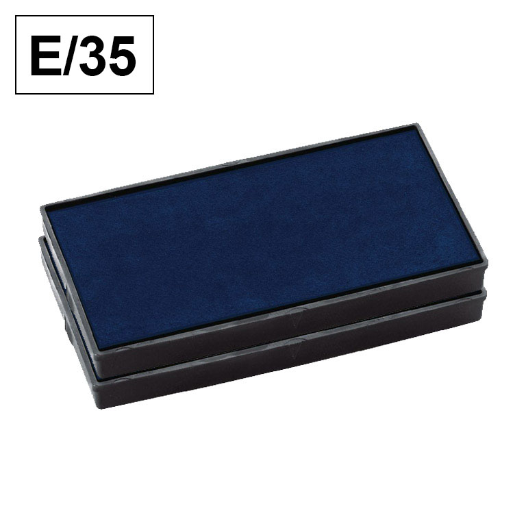 ALMOHADILLA COLOP E/35 PARA PRINTER RECTANGULAR 35 AZUL
