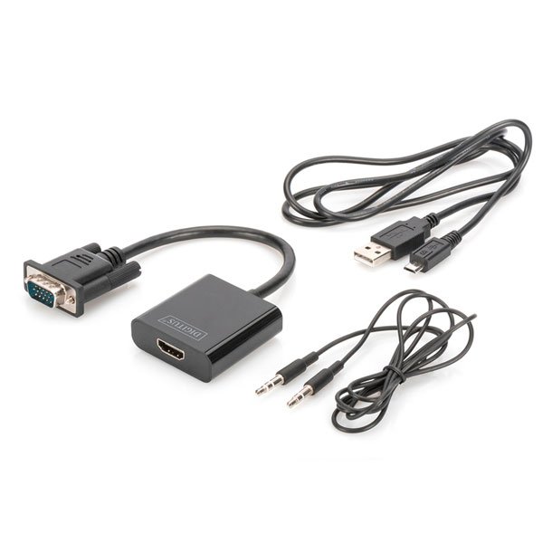 CONVERTIDOR DIGITUS VGA A HDMI
