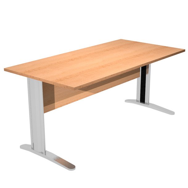 MESA PRESTO 140 PATA METAL HAYA