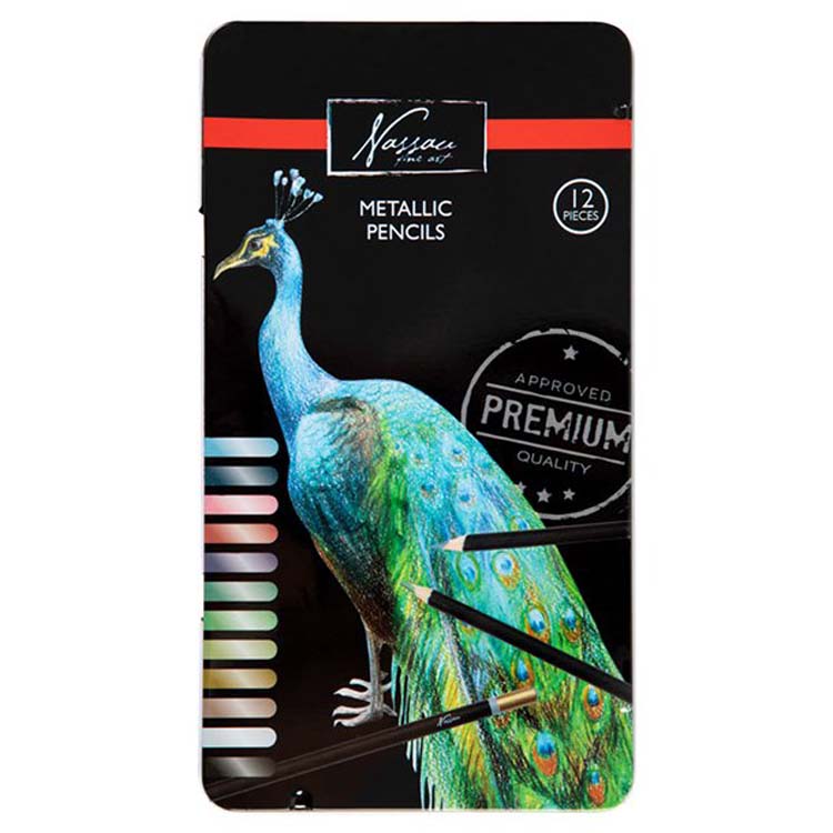 LAPICES COLORES RMS METALIZ.12C CJMET