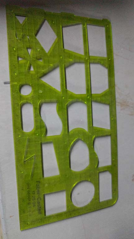 REGLA PLASTICO FAIBO 30 C.10 106V