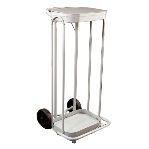 CARRO LIMPIEZA PORTABOLSAS 80L COLOR GRIS