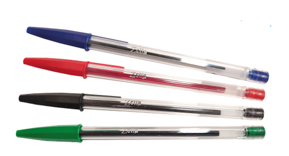 BOLIGRAFO CRISTAL  ZCLIP VERDE 1,00 MM
