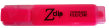 ROTULADOR FLUORESCENTE ZCLIP ROSA