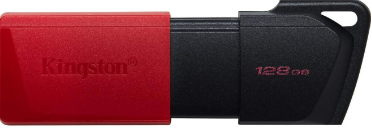 KINGSTON DATATRAVELER EXODIA M MEMORIA FLASH USB 3.2 GEN 1 DTXM/128GB - WITH MOVING CAP (NEGRO + ROJO)