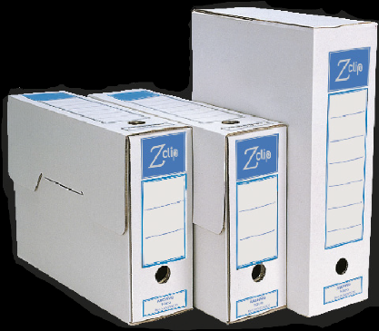 CAJA DE ARCHIVO DEFINITIVO EN CARTÓN MICROCANAL IMPRESO DE GRAN CALIDAD DE FACIL MONTAJE.